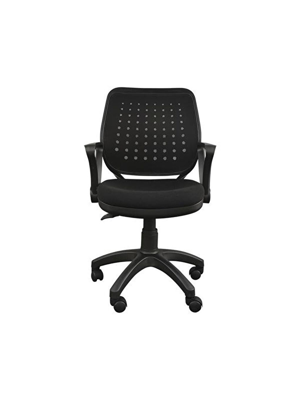 Fileli Çalışma Koltuğu - Siyah-1