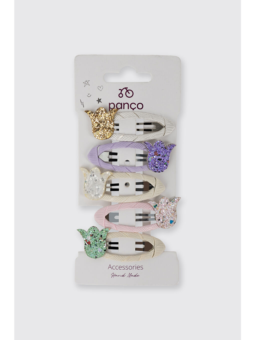 Karışık Kız Çocuk Çıtçıt Toka Seti-2