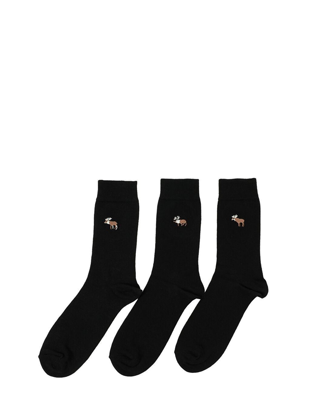 Karışık GEYIK 5LI SKT-M 5PR Çok Renkli Erkek Soket Çorap