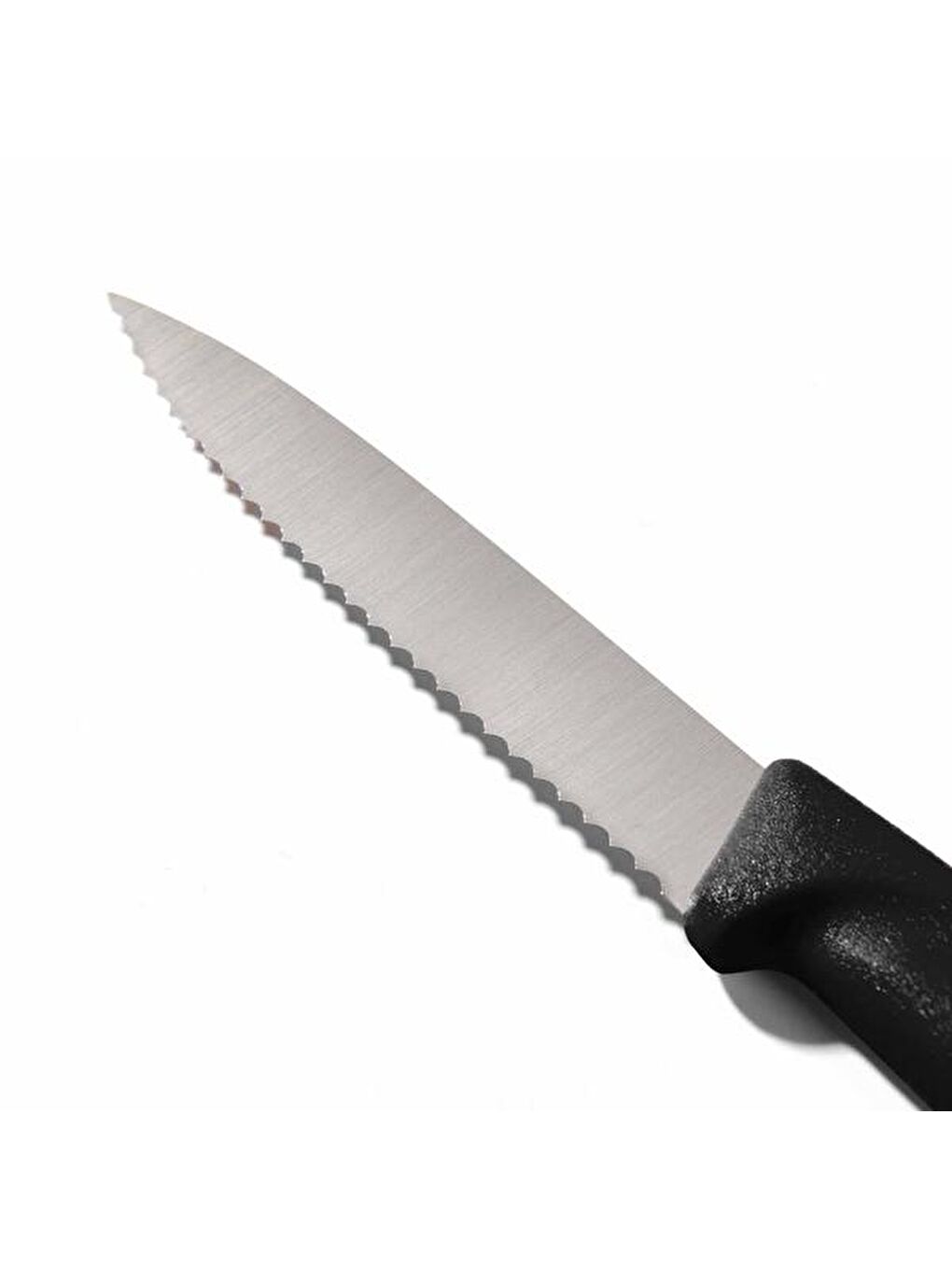 67633 Tırtıklı Soyma Bıçağı - Siyah - 8 cm-1