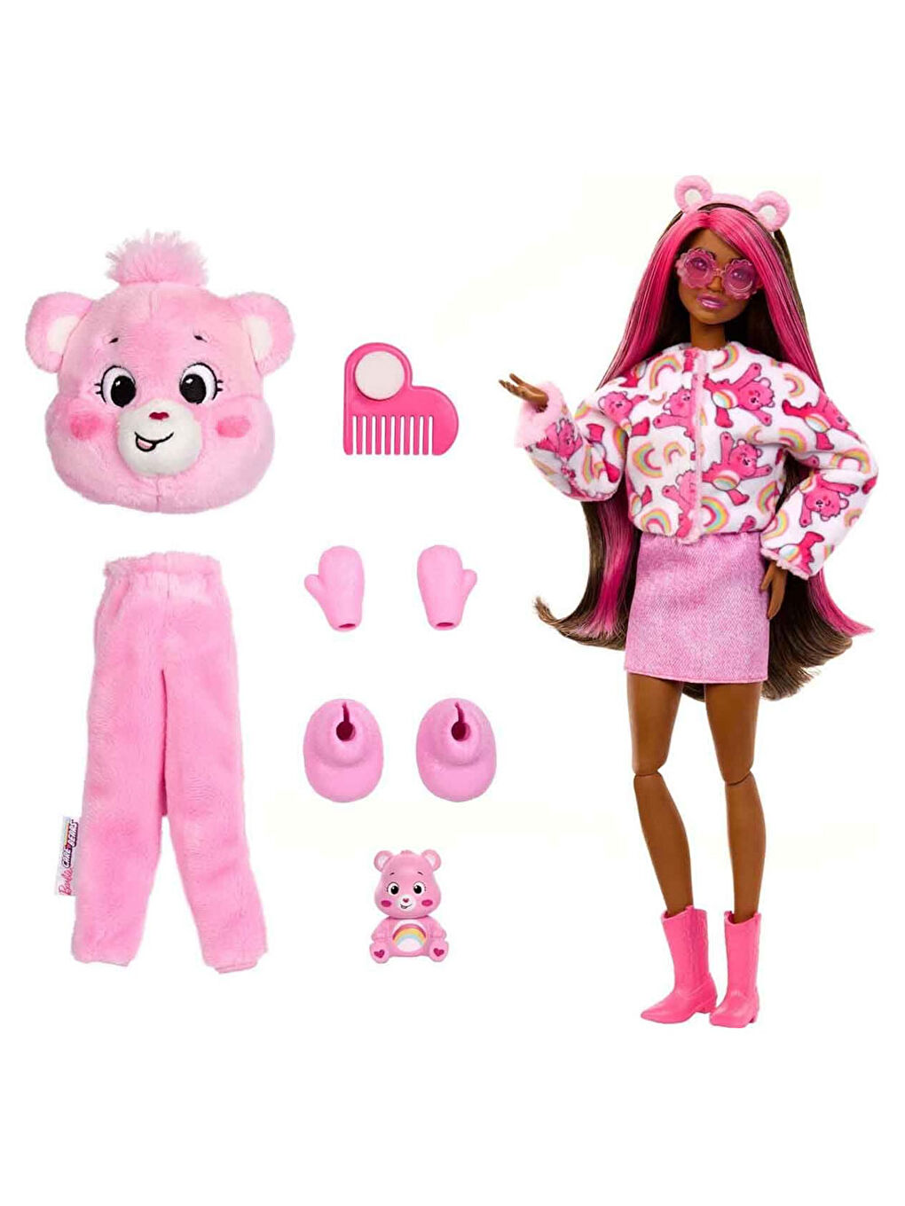 Barbie Cutie Reveal Care Bear Serisi Pembe JCN95-1