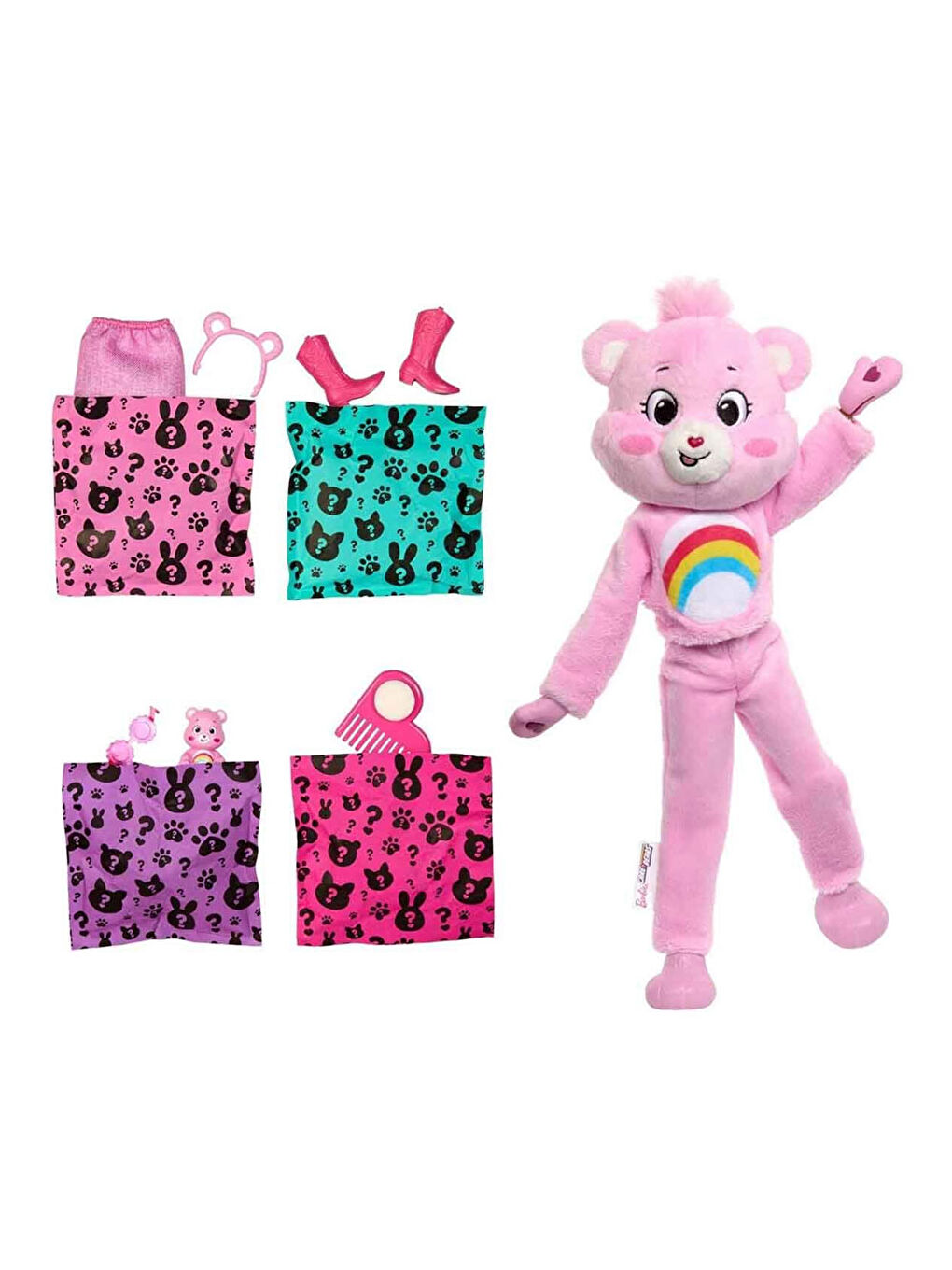 Barbie Cutie Reveal Care Bear Serisi Pembe JCN95-2