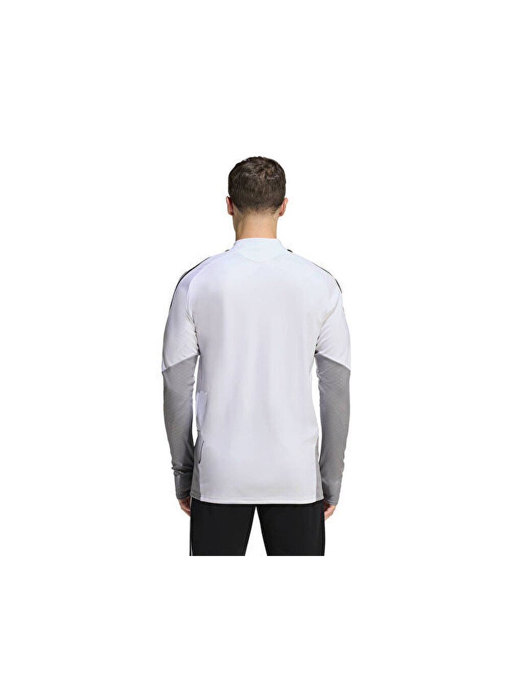 Tiro 26 Competition Top Erkek Futbol Antrenman Uzun Kollu Tişört Jx4256 Beyaz-1
