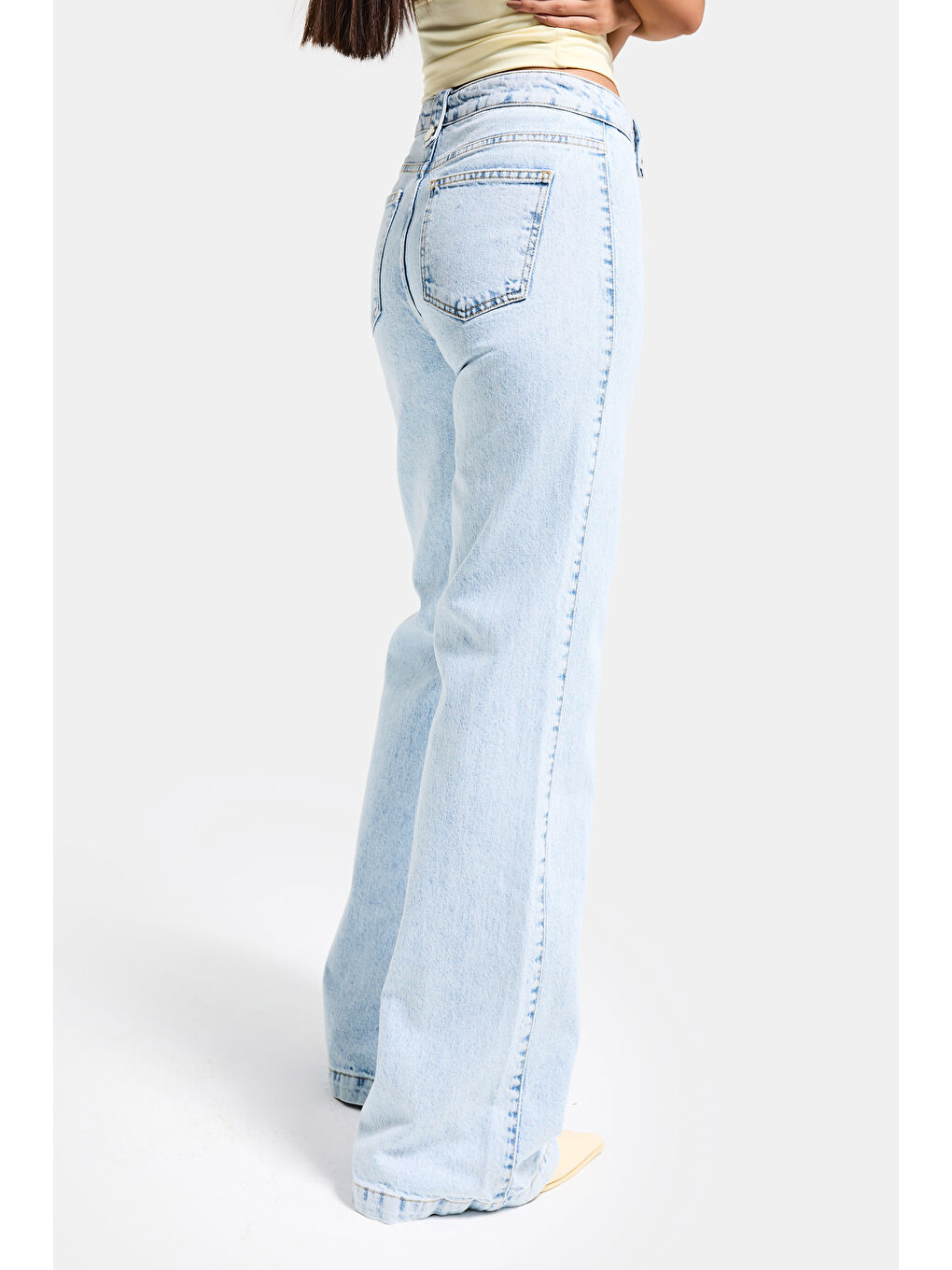 Mavi Kadın Ice 3s6-3 Flare Fit Komfort Kumaş Fermuar Detaylı Tasarım Denim Jean-3