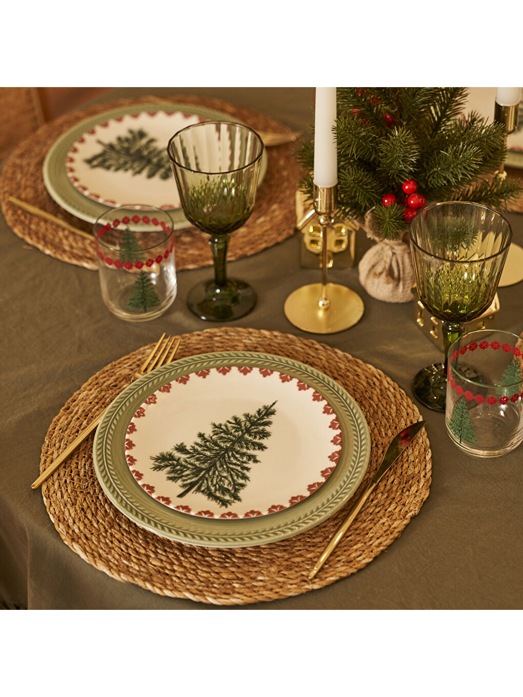 Karışık New Year 4'lü Bardak Seti (350 cc)-2