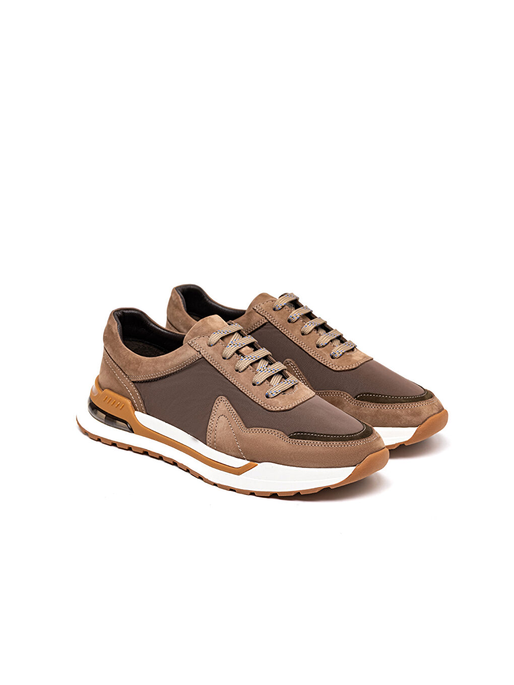 Bej Erkek Sneaker OG-9800 1934-728-1938 Acık Vizon Napa Nubuk-2