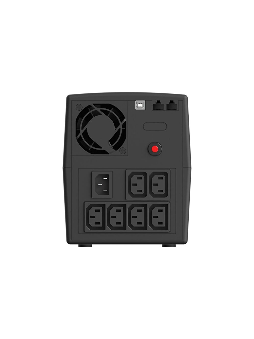Technow BetaUps 1200VA Line İnteractive Ups Kesintisiz Güç Kaynağı (10/25 Dak-12V/7AH*2) - 4
