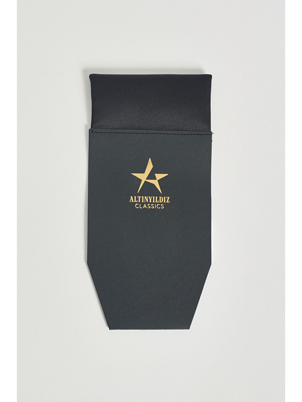 Erkek Siyah Cep Kart Mendili