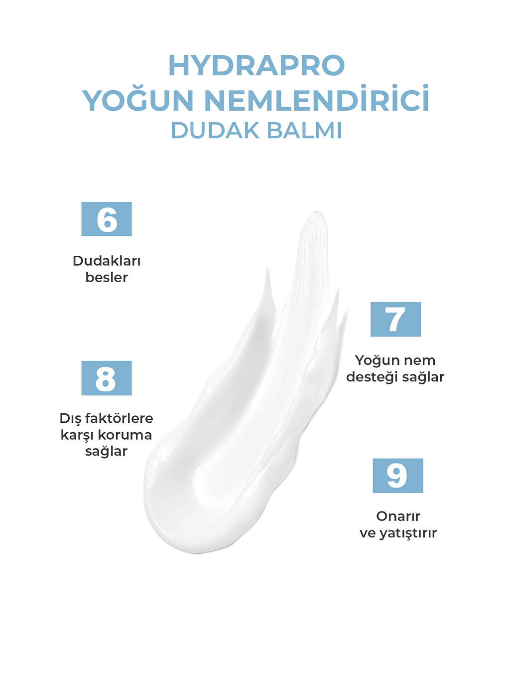 Sinoz Şeffaf Hydrapro Yoğun Nemlendirici Dudak Bakım Balmı 10g - 4