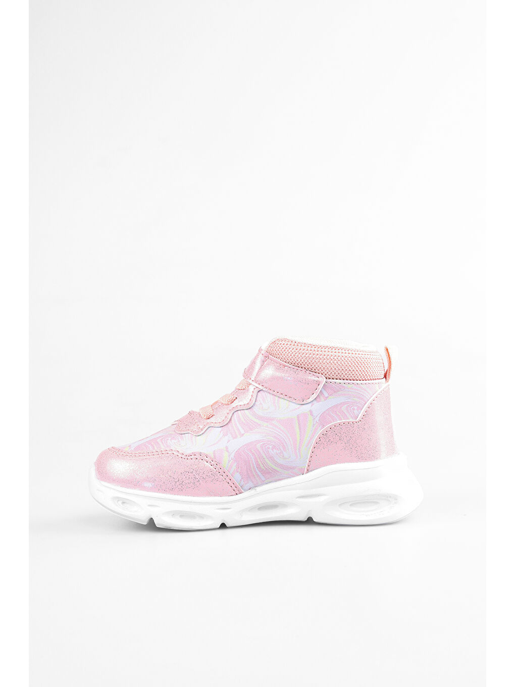 Poni Işıklı Kız Okul Öncesi Pembe Bot