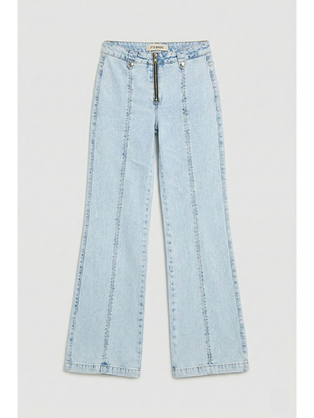 Mavi Kadın Ice 3s6-3 Flare Fit Komfort Kumaş Fermuar Detaylı Tasarım Denim Jean-7