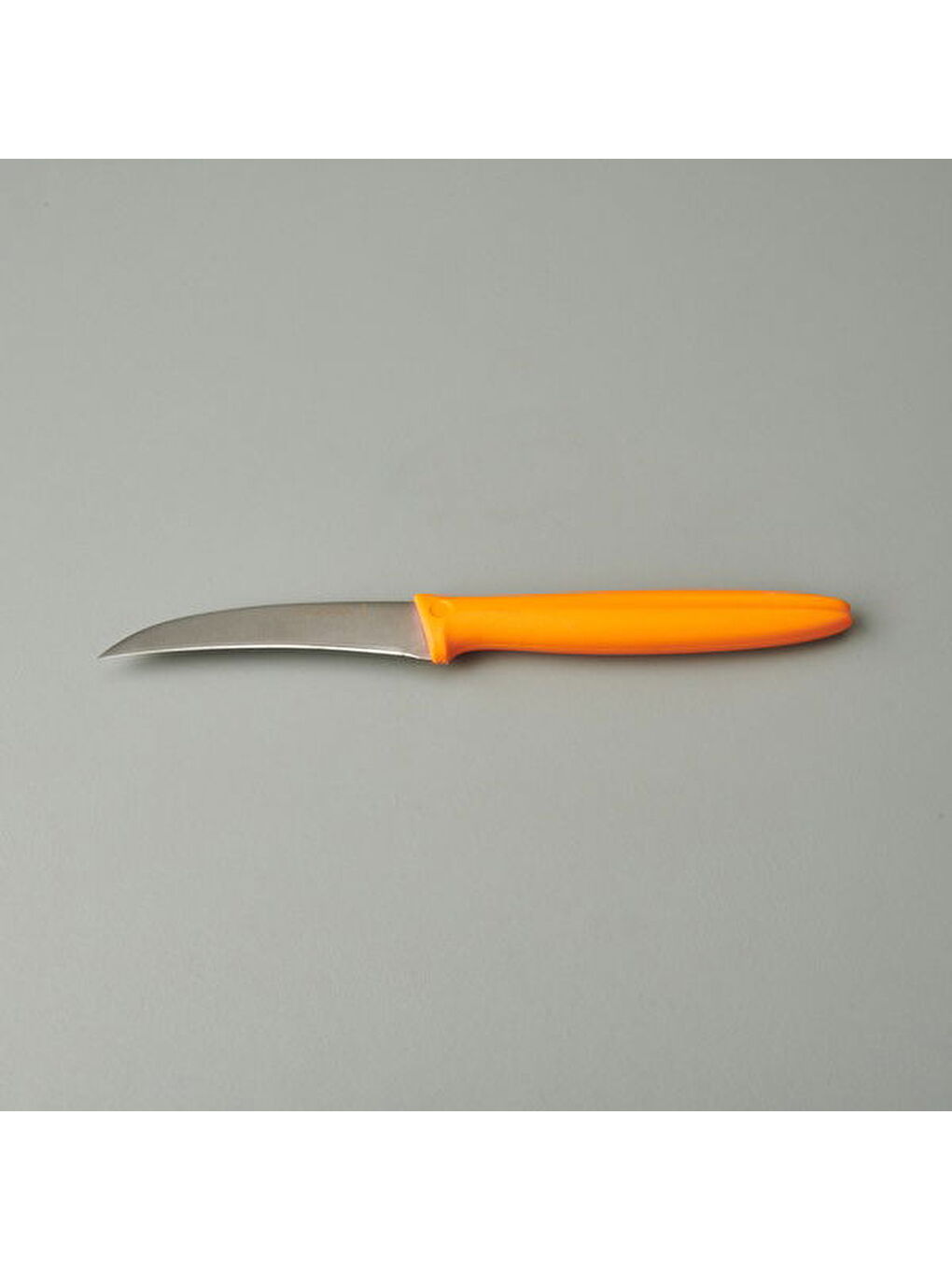 Pembe Kıvrık Soyma Bıçağı - Turuncu - 9 cm-3