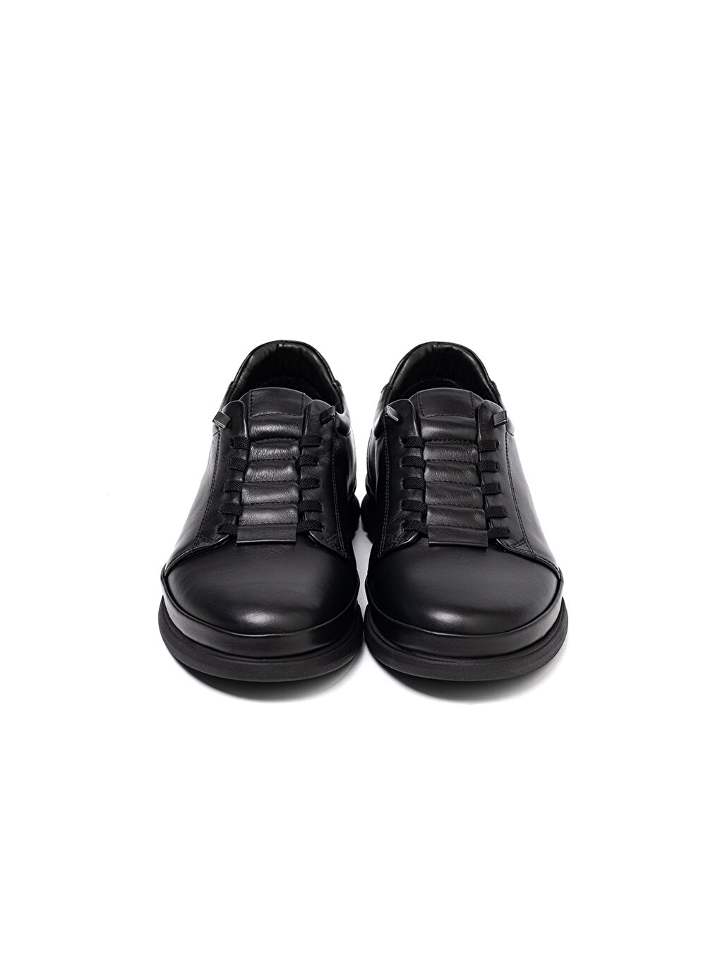 Erkek Sneaker OG-9841 101 Siyah Dolaplı Deri-4