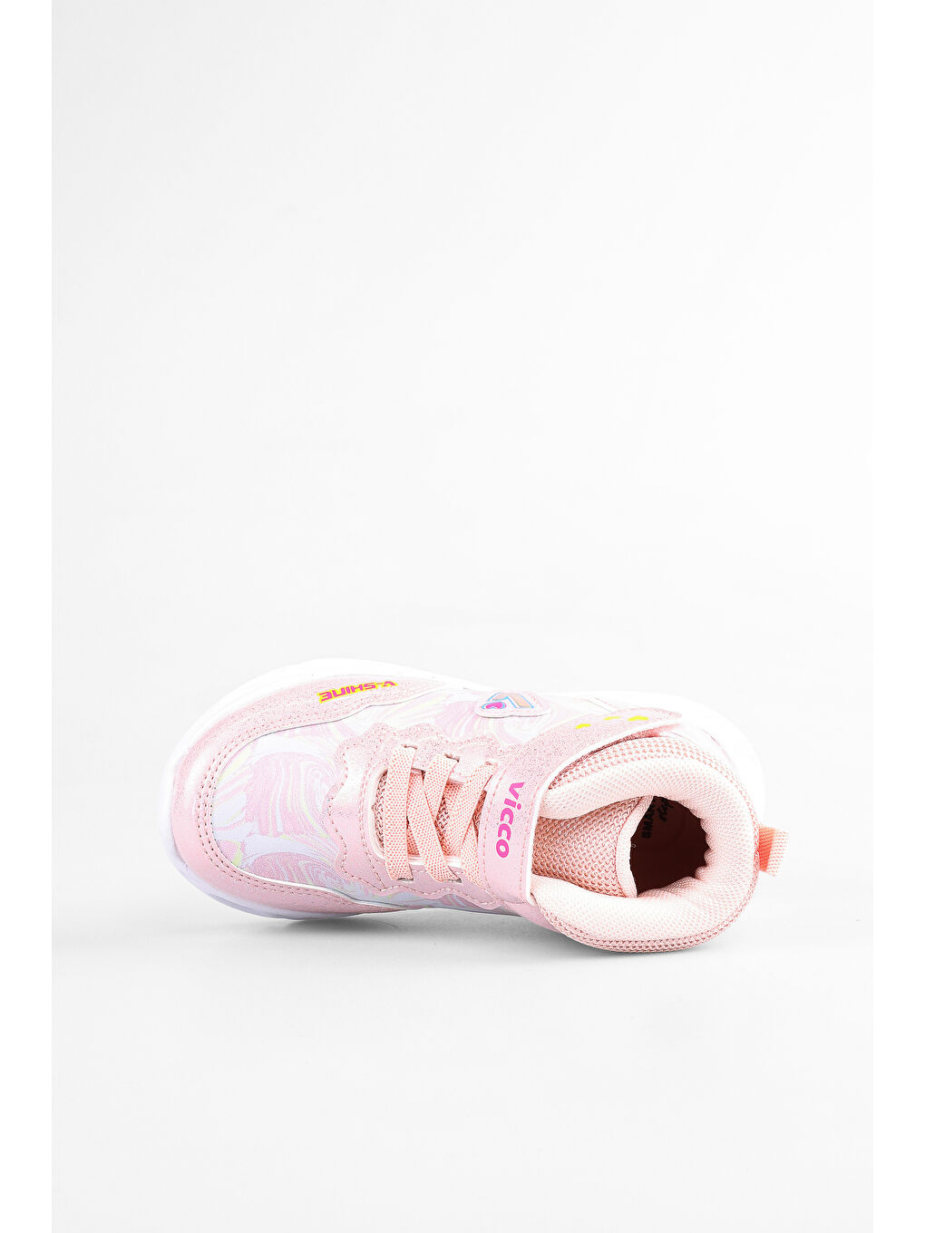 Poni Işıklı Kız Okul Öncesi Pembe Bot-1