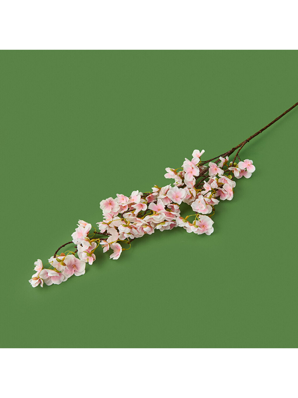 Exclusive Bahar Dalı Yapay Çiçek - Pembe / Beyaz - 103 cm-1