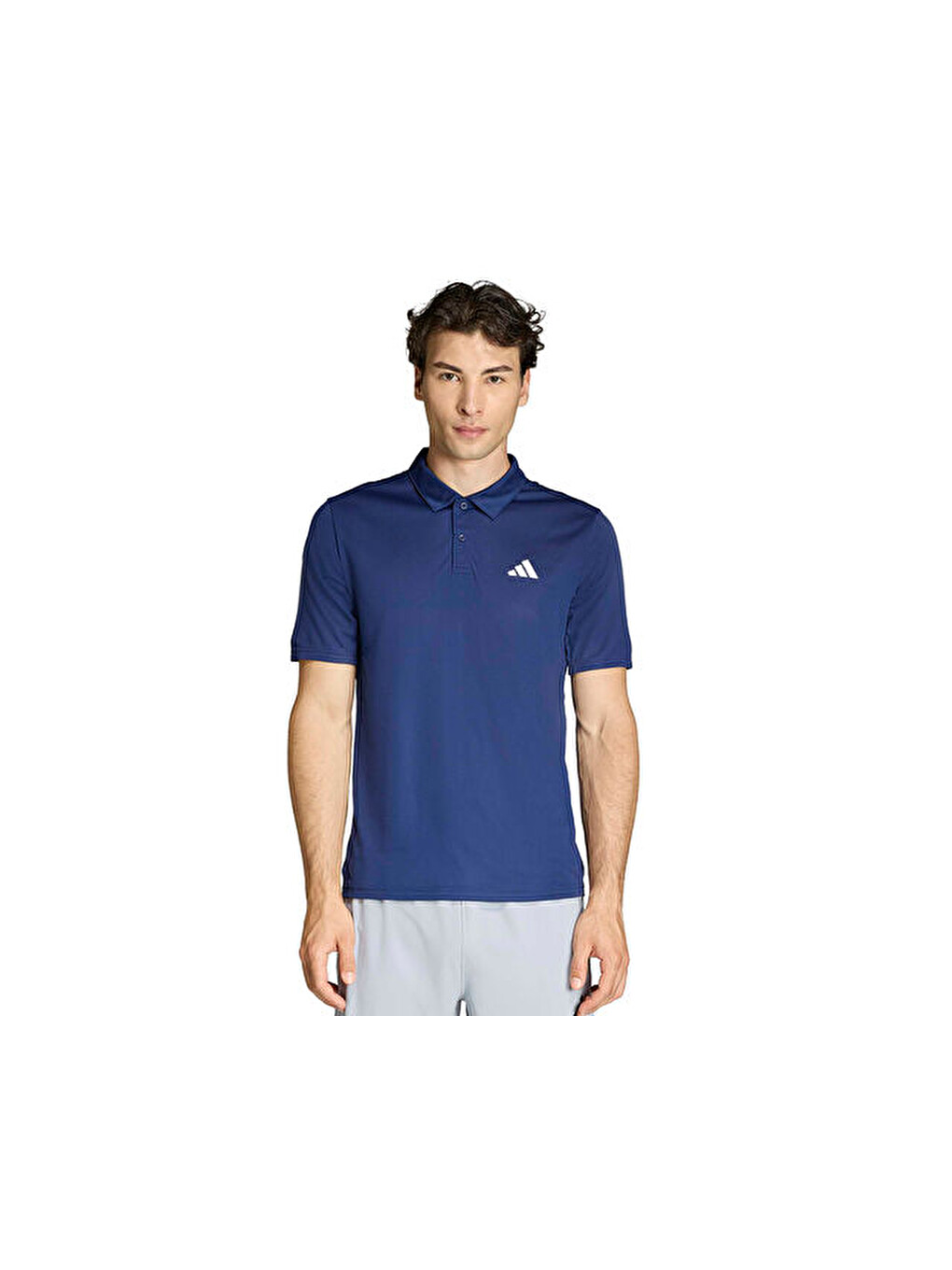 We Bas Polo Erkek Antrenman Polo Tişörtü Kd5437 Mavi
