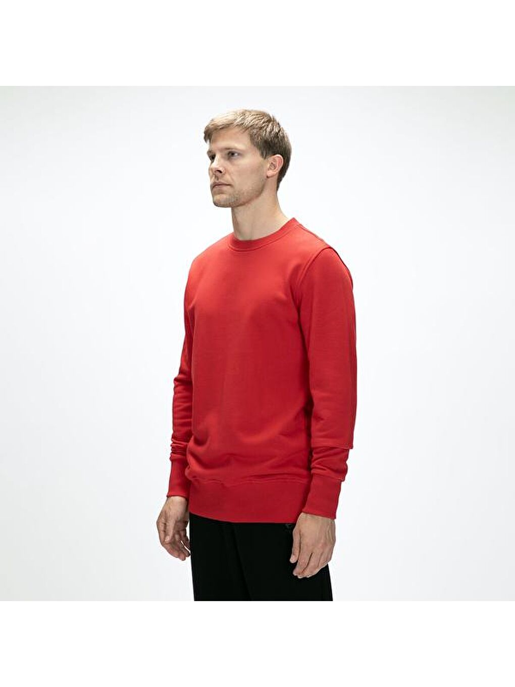 Corner Erkek Kırmızı Sweatshirt-3
