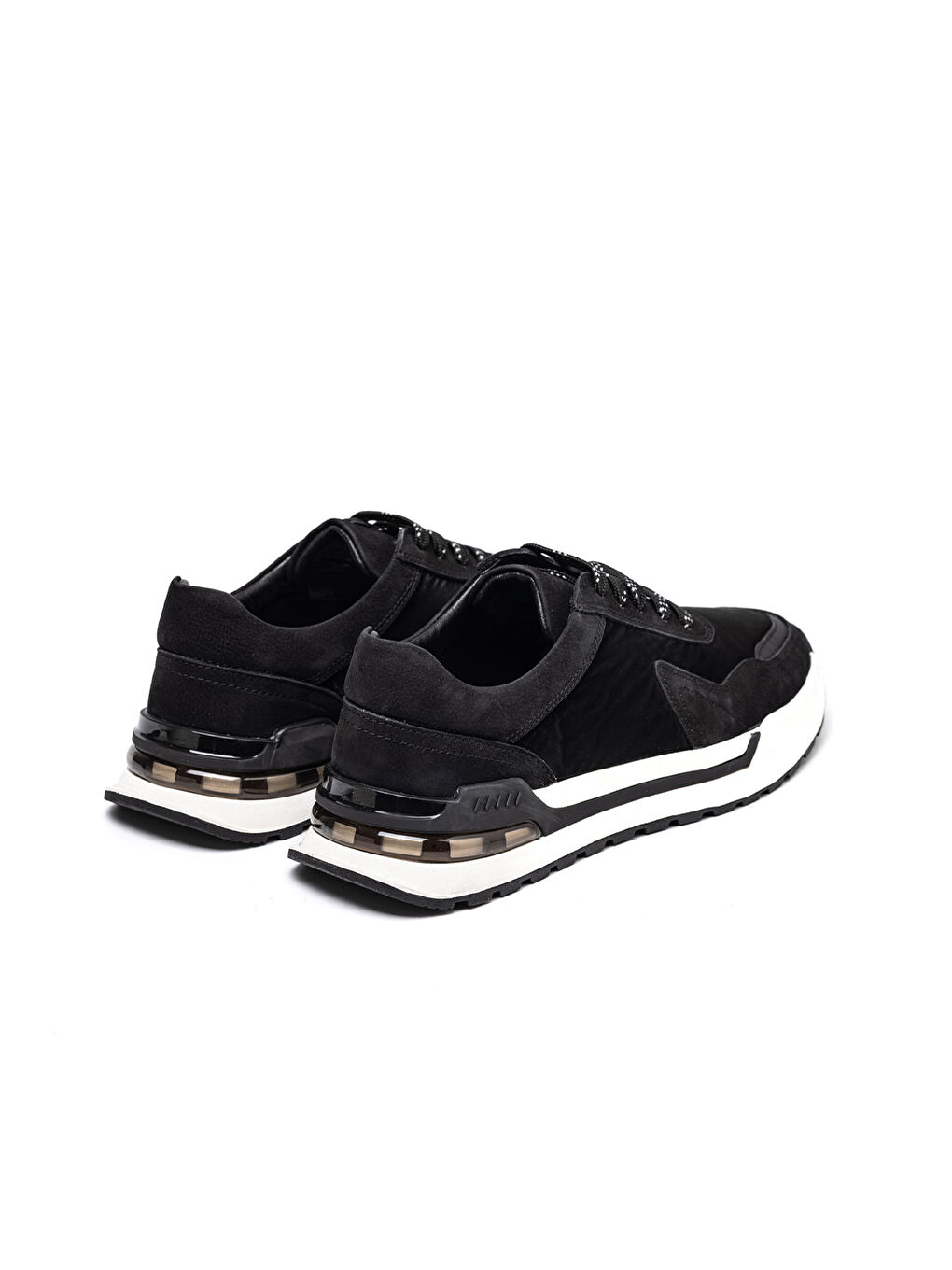 Erkek Sneaker OG-9800 921-771-1061 Siyah Havlu Nubuk-3