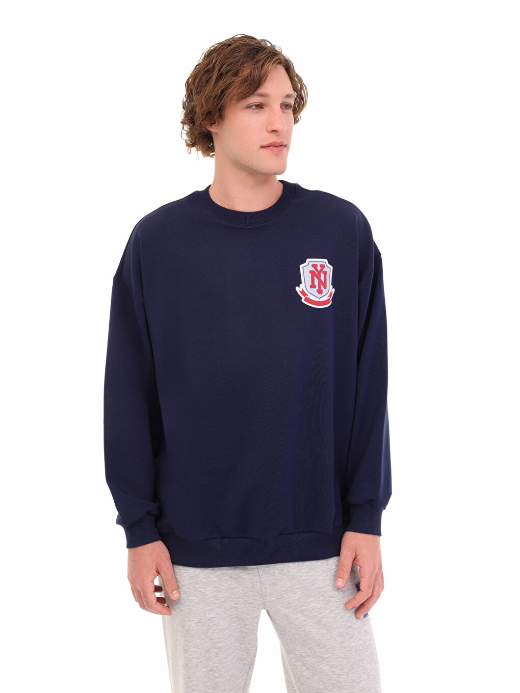 ML CLASY 16CTY208 5PR Lacivert Erkek Sweatshirt