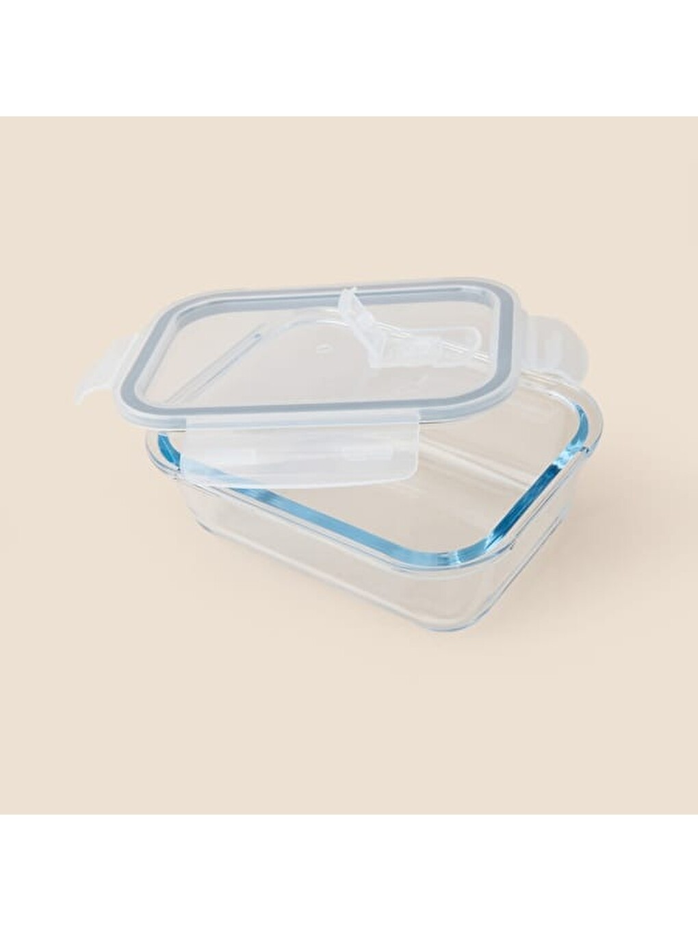 Renksiz Kitchen Olea Cam Saklama Kabı - Şeffaf - 640 ml-2