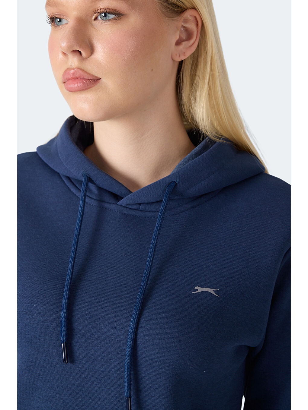 MISTY I Kadın Kapüşonlu Lacivert Sweatshırt-1