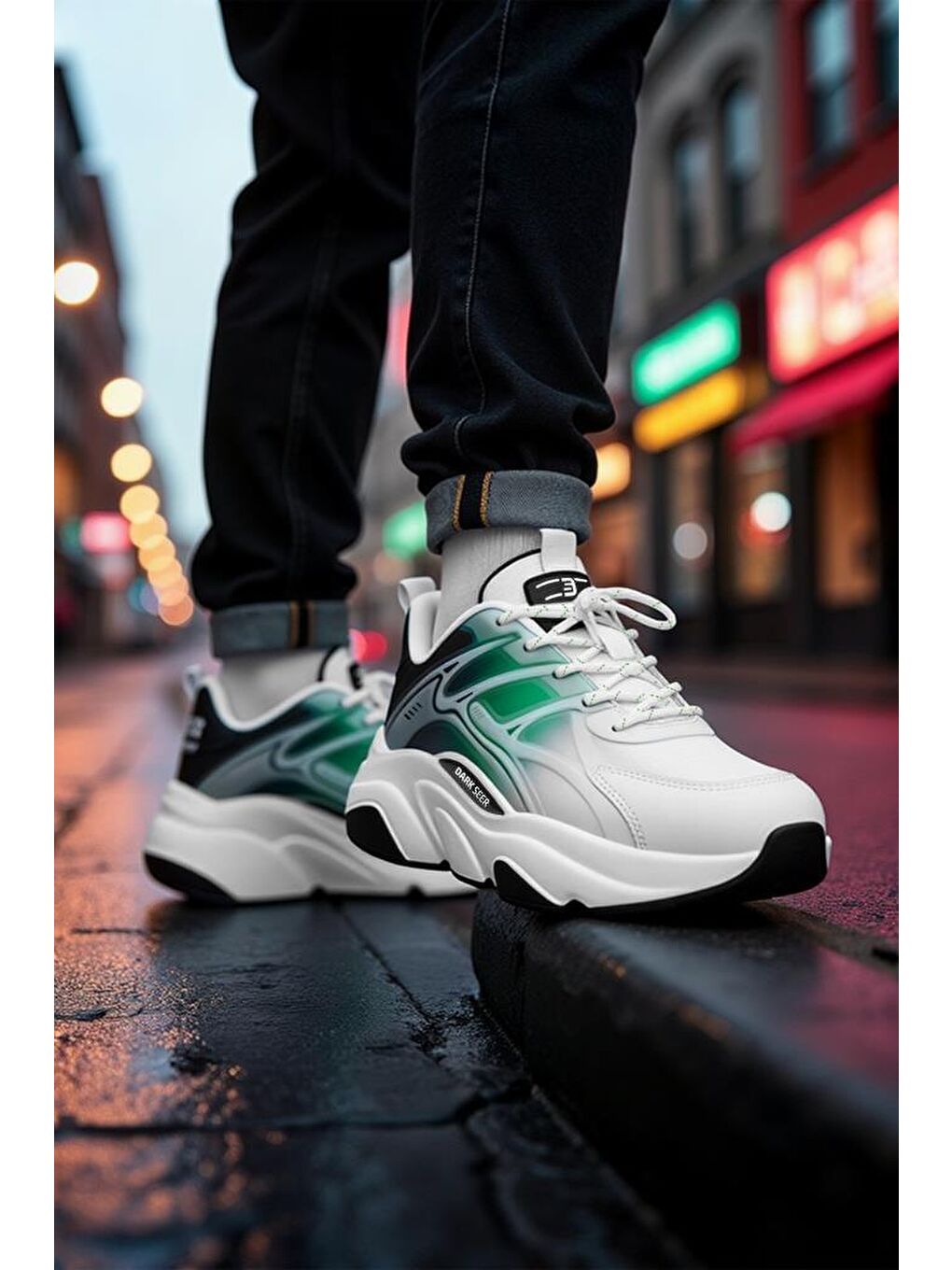 Yeşil DS K STORM Sneaker 2025 Kadın-4