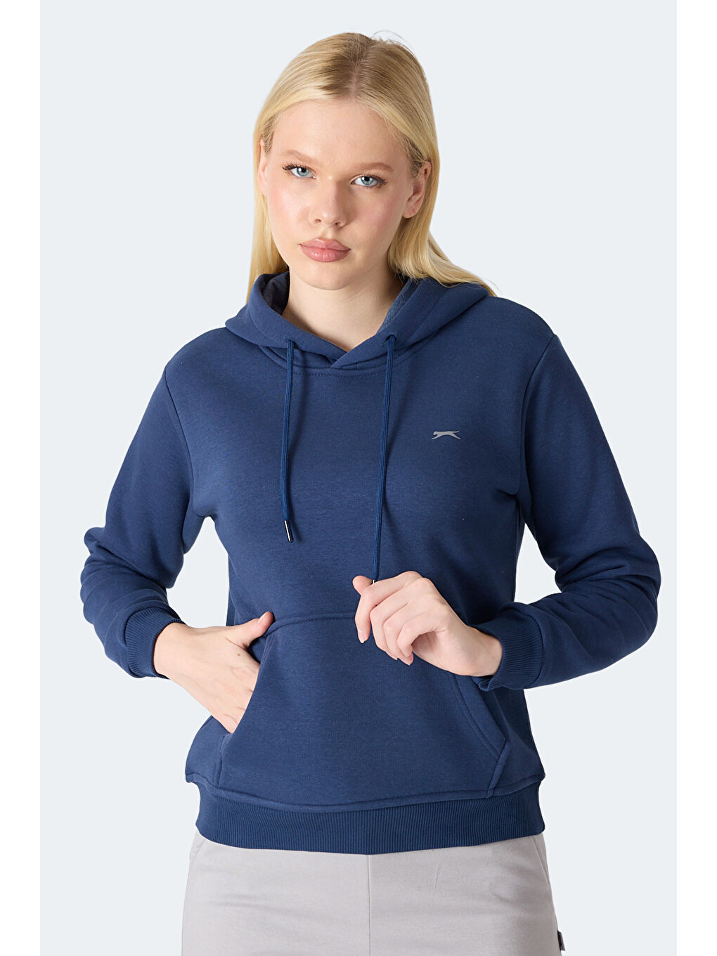 MISTY I Kadın Kapüşonlu Lacivert Sweatshırt-3