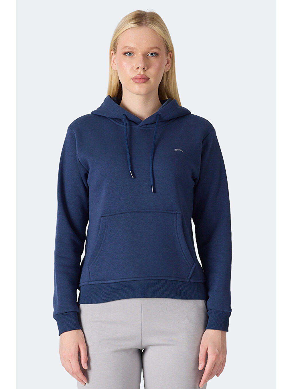 MISTY I Kadın Kapüşonlu Lacivert Sweatshırt-4