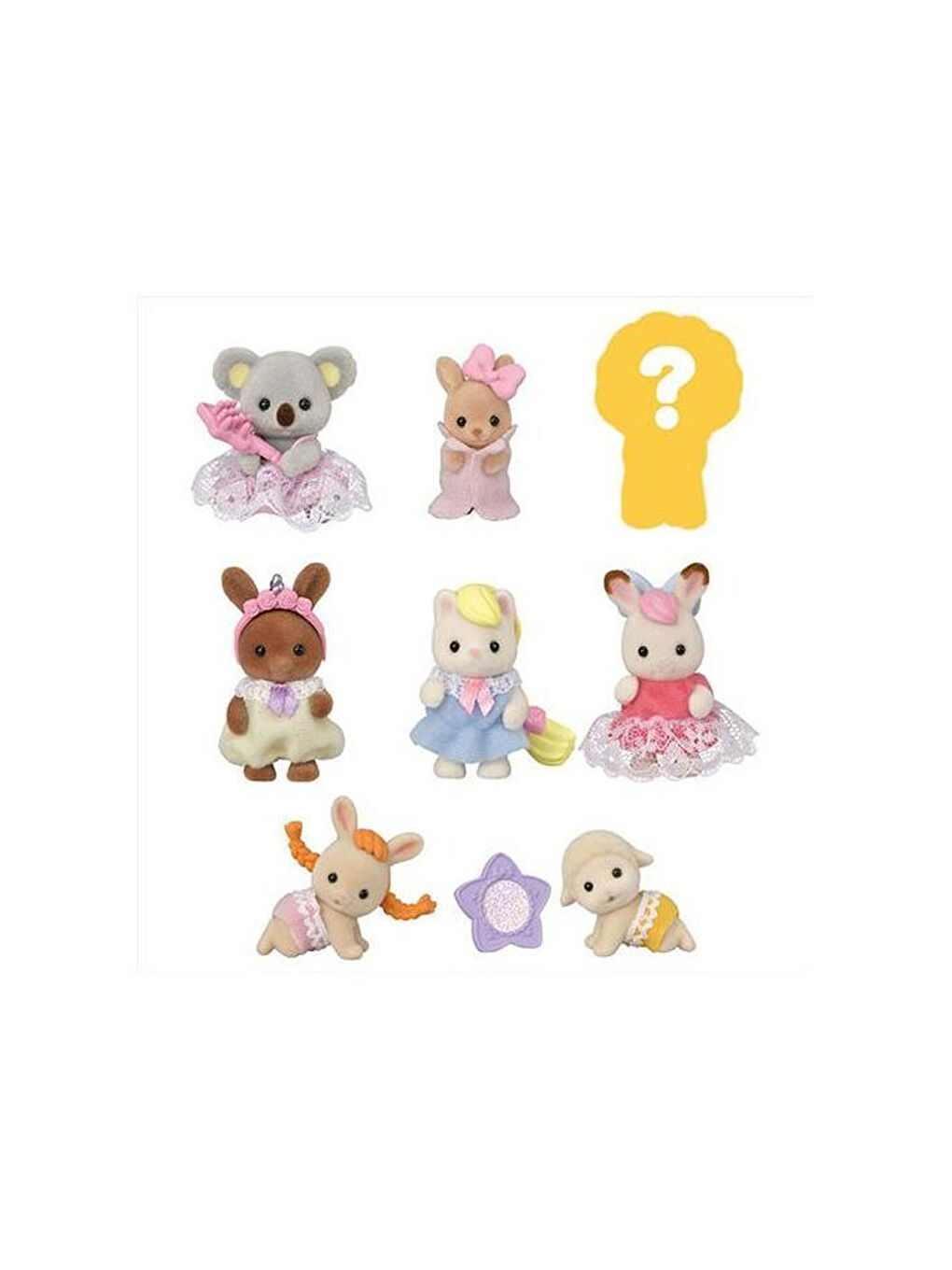 Minifigür Eğlenceli Saçlar Serisi Bebeği 5657-2