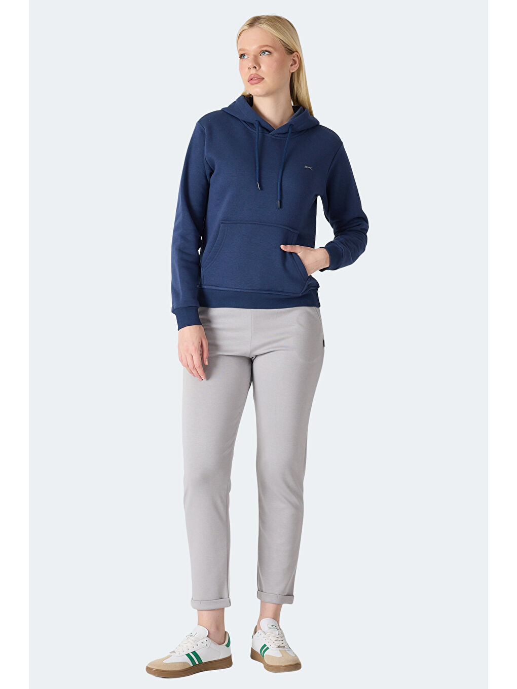 MISTY I Kadın Kapüşonlu Lacivert Sweatshırt-6