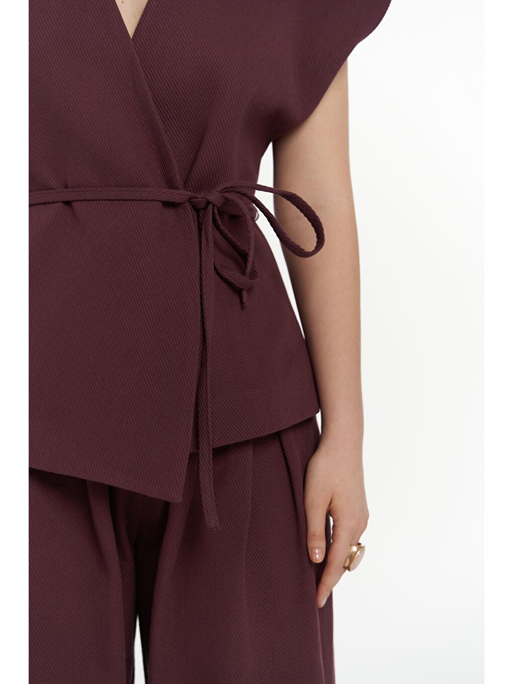 Sorrenio Bordo Yelek Pantolon Takım-7