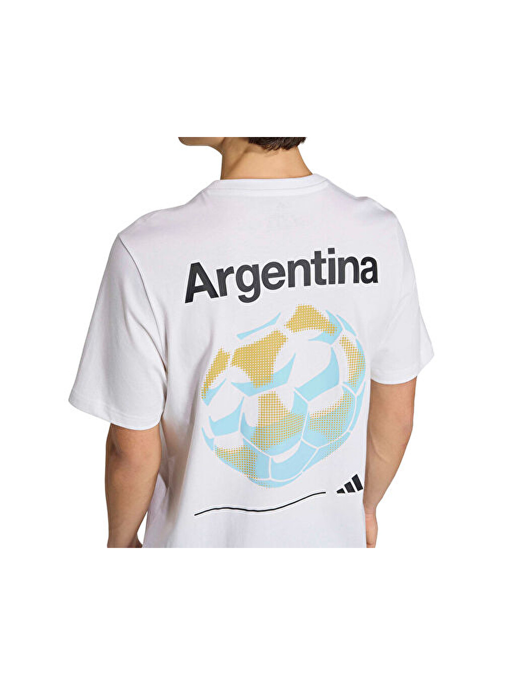 Arg Tng G T Erkek Futbol Tişörtü Kb9499 Beyaz-3