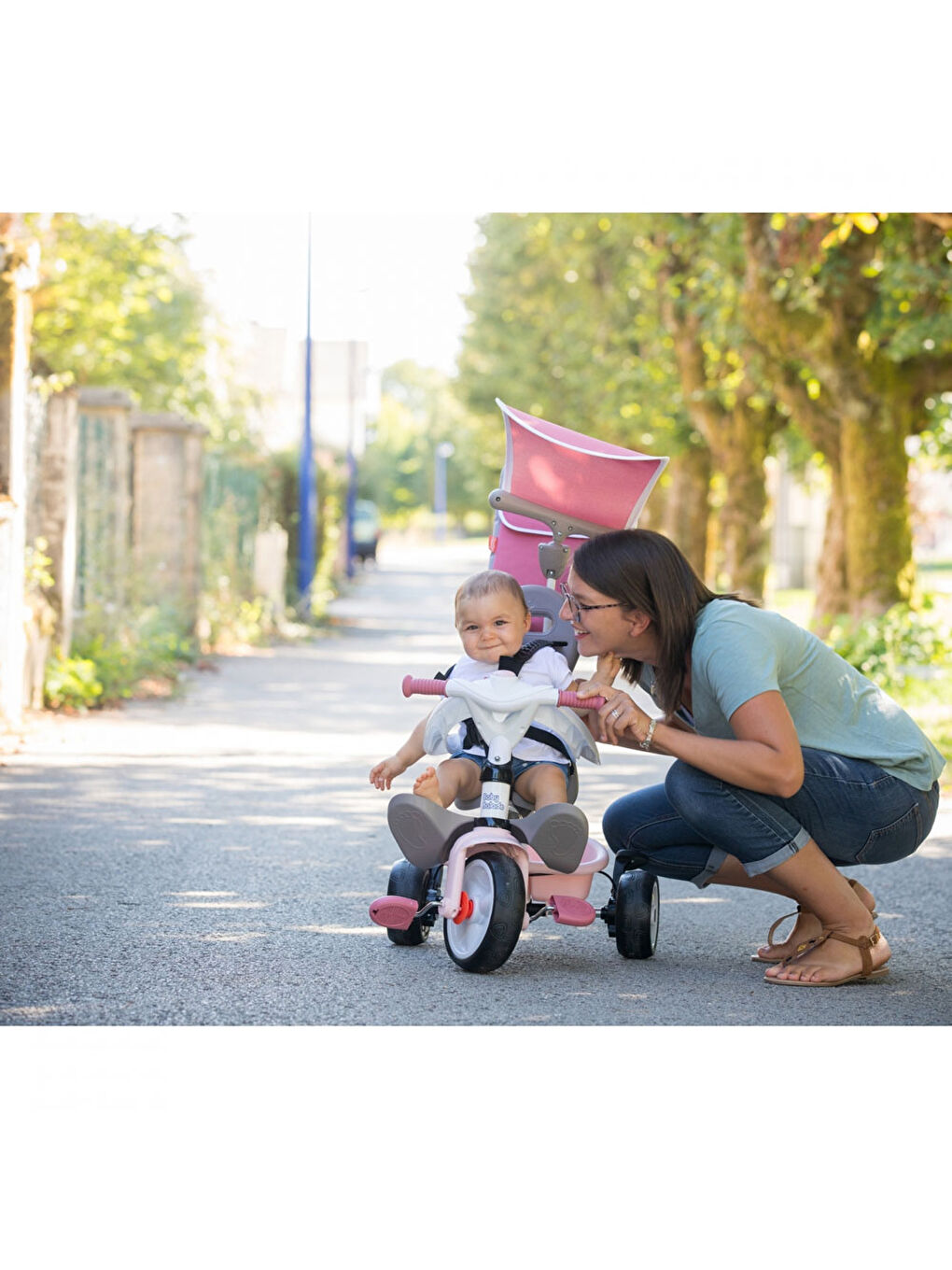 Baby Balade 3 Tekerlekli Bisiklet Pembe 7600741401-5