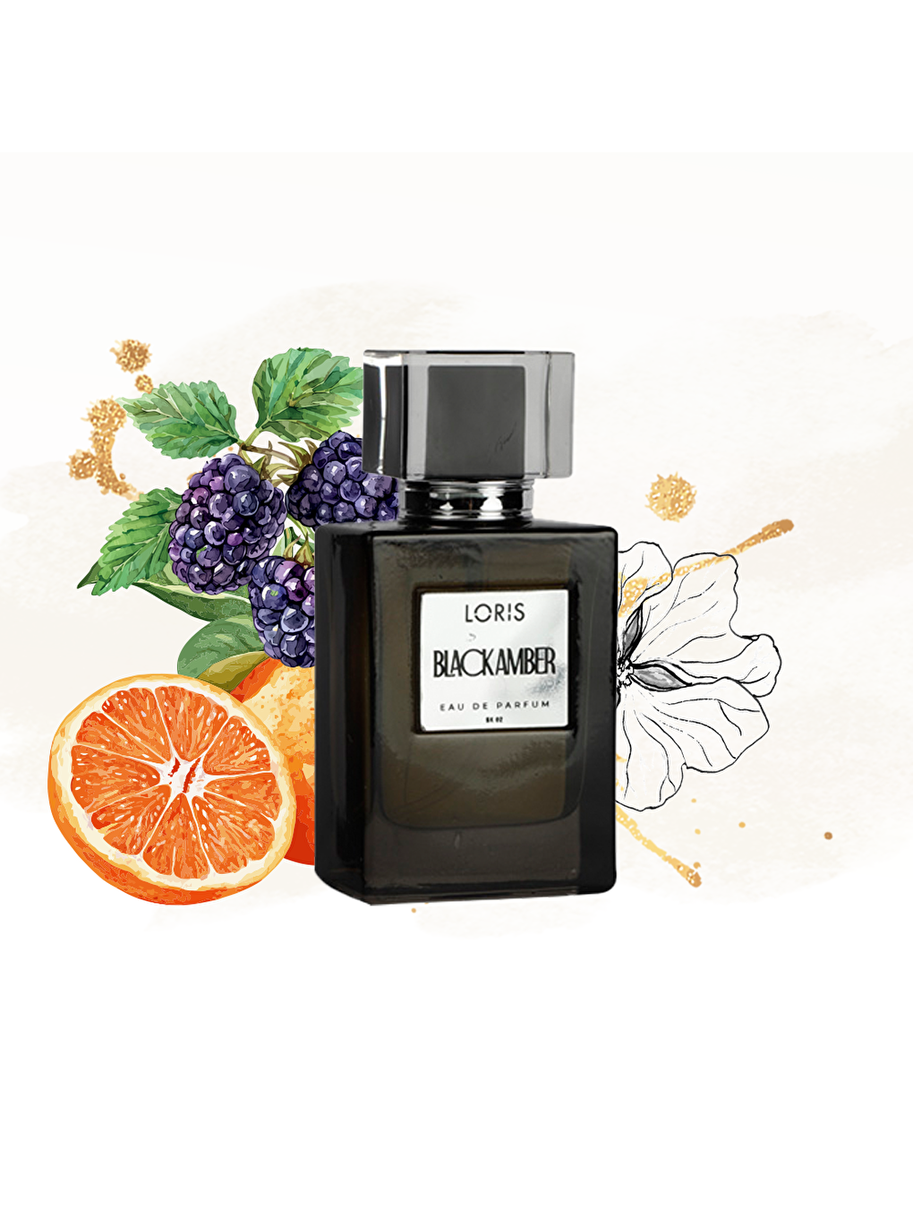 Black Amber Parfüm 55 ML-1