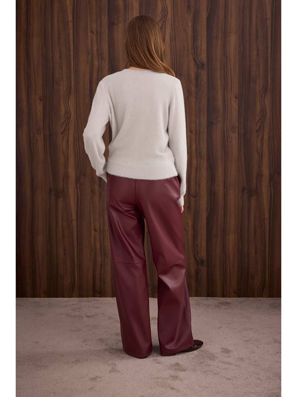 Gri İnce Tüylü Basic Kazak Sis-3