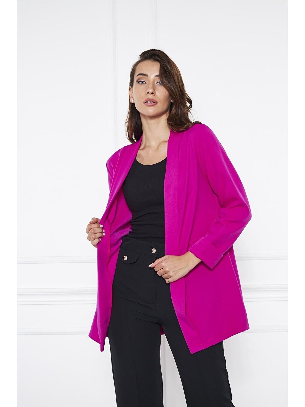 Pembe Kadın Ceket-2