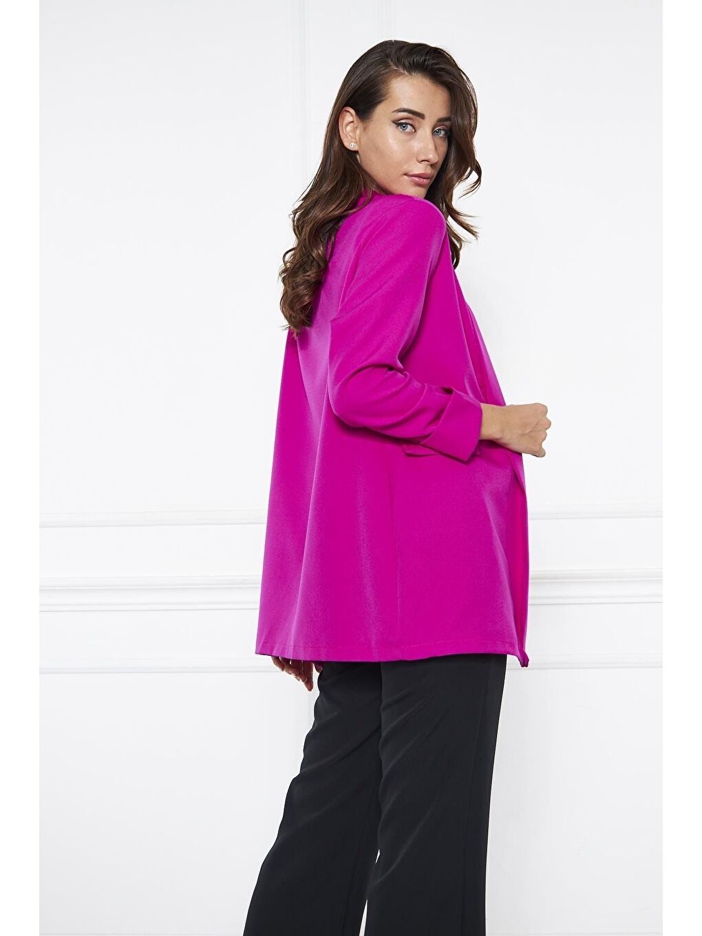 Pembe Kadın Ceket-4