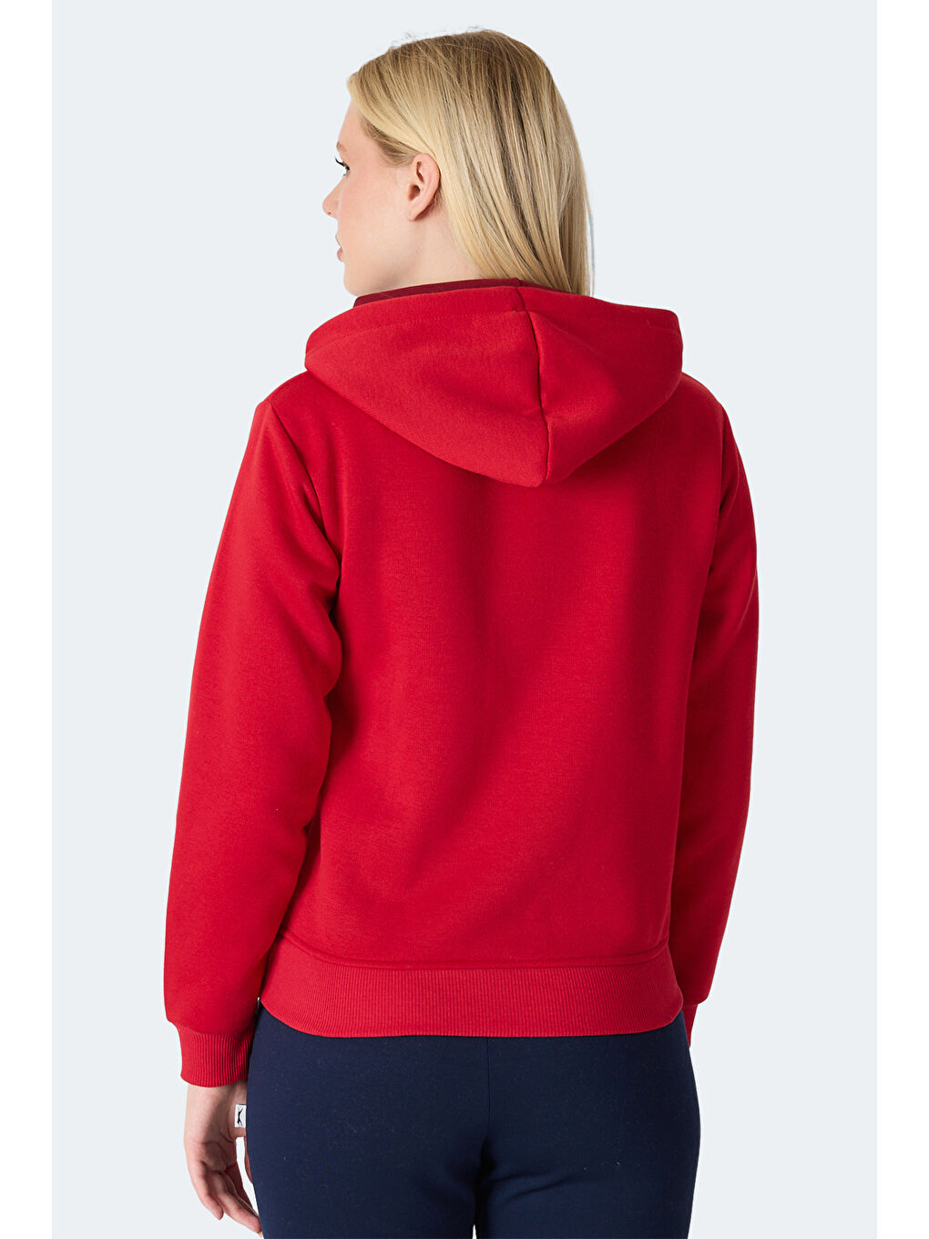 MISTY I Kadın Kapüşonlu Kırmızı Sweatshırt-2