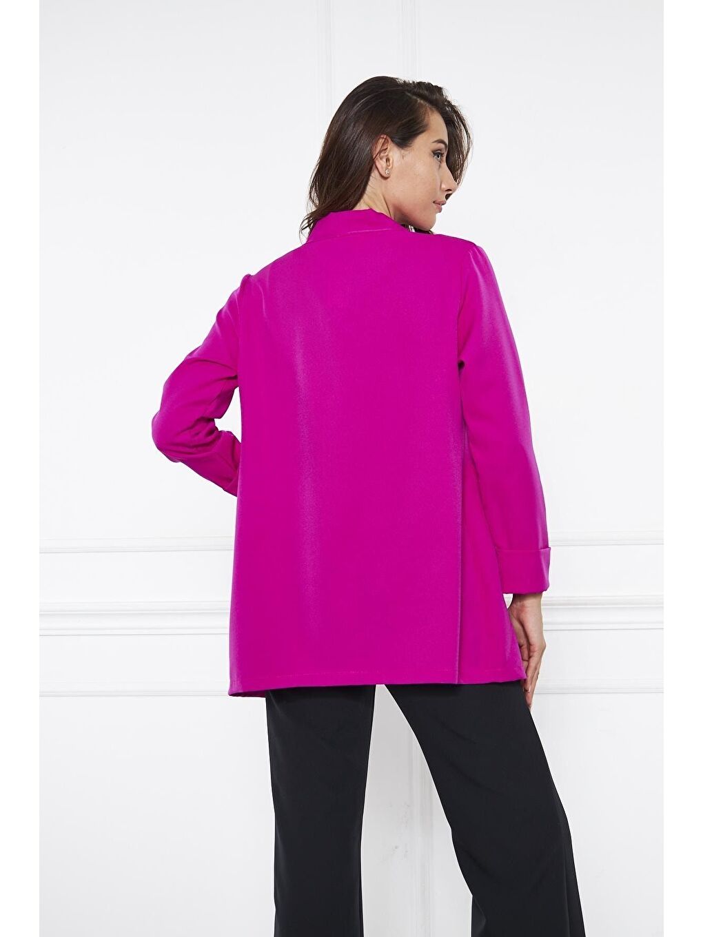 Pembe Kadın Ceket-5
