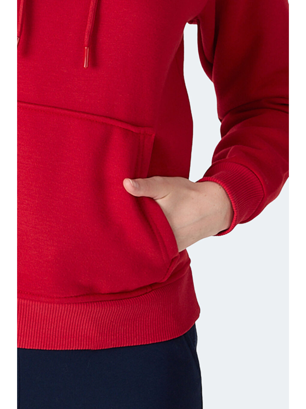 MISTY I Kadın Kapüşonlu Kırmızı Sweatshırt-4