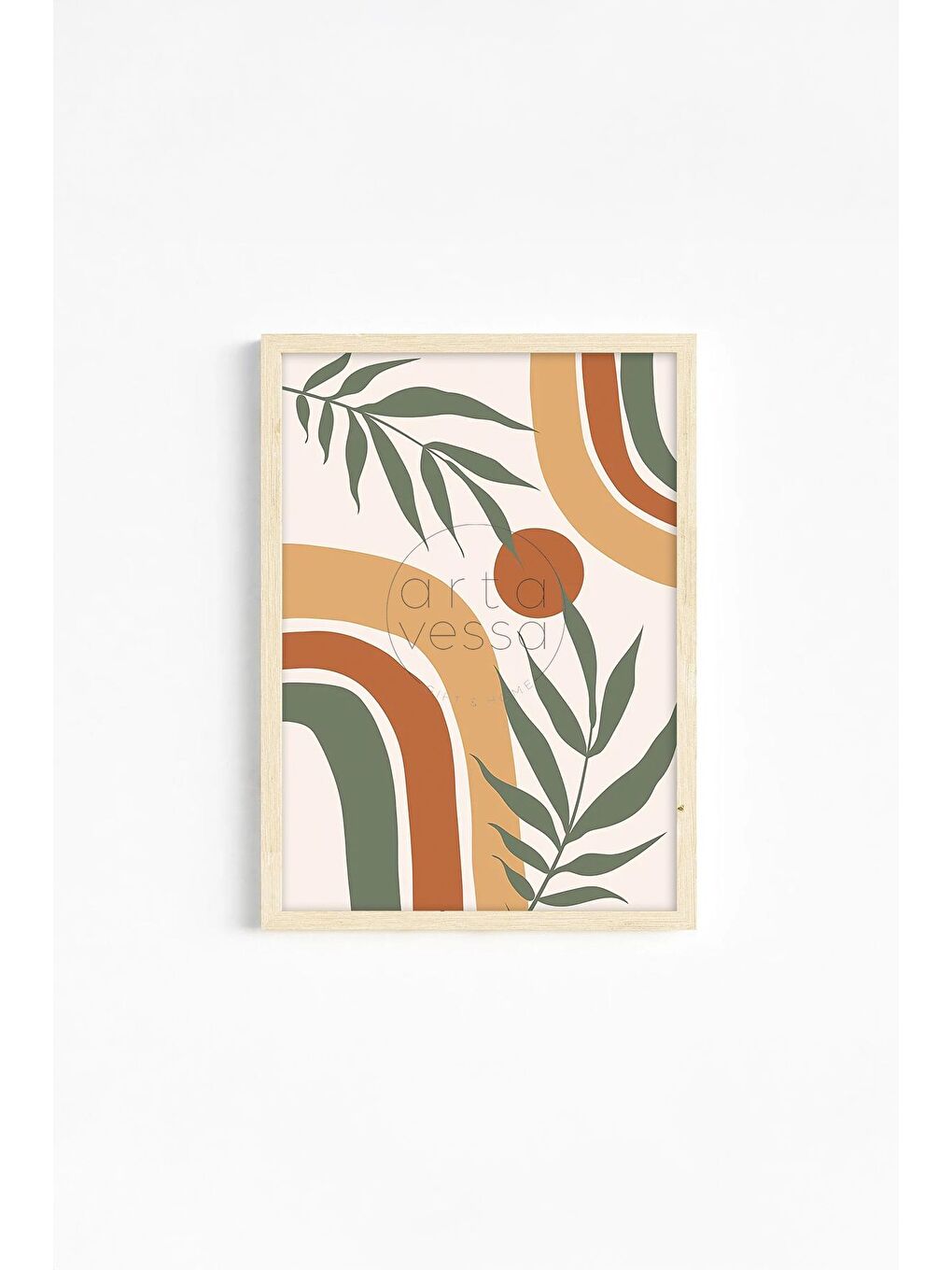 Beyaz Gerçek Ahşap Çerçeveli 3 Parça 3D Poster Tablo Seti 20x30 cm - ERSY3SET23-1