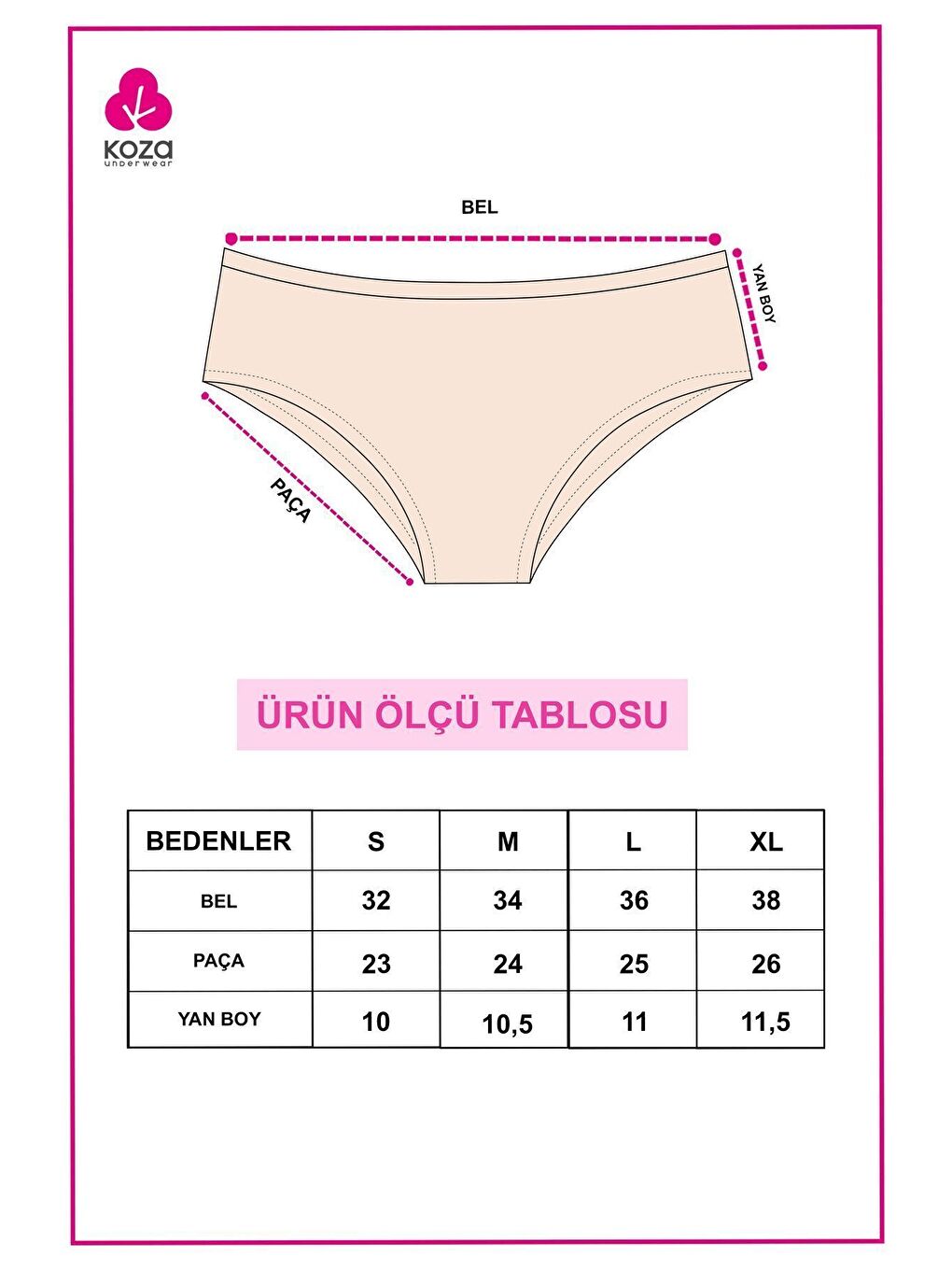 Mercan Kadın 5 li Elastanlı Hipster