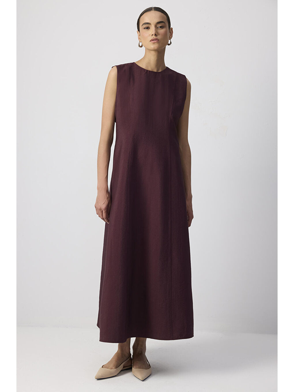 Bordo Ceket Elbise Takım-4