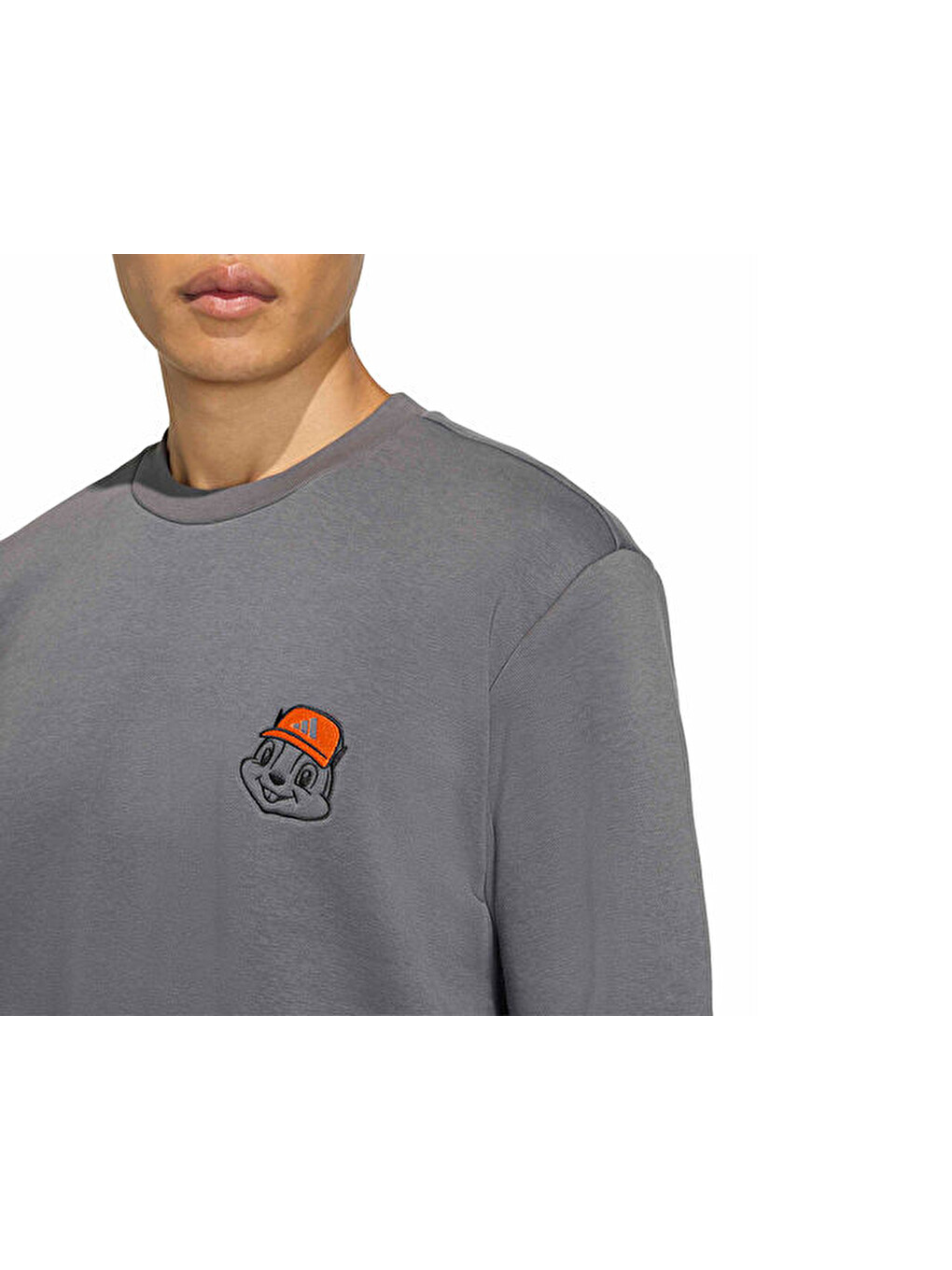 U Terrex Trail Rules C Unisex Günlük Sweatshirts Kb9660 Gri-2