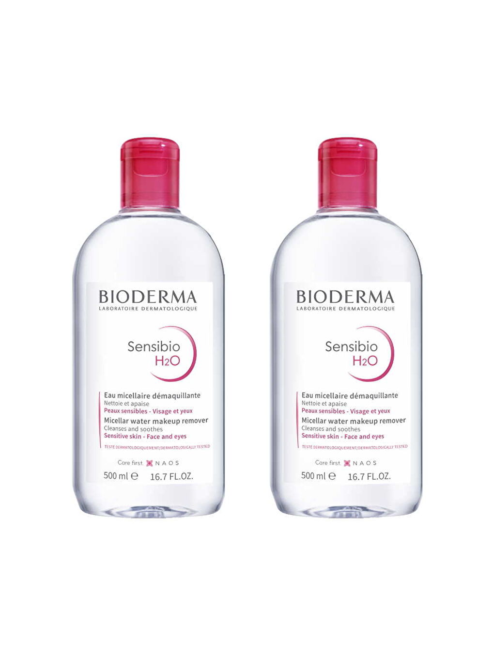 Bioderma Şeffaf Sensibio H2O 500ml İkiz Set