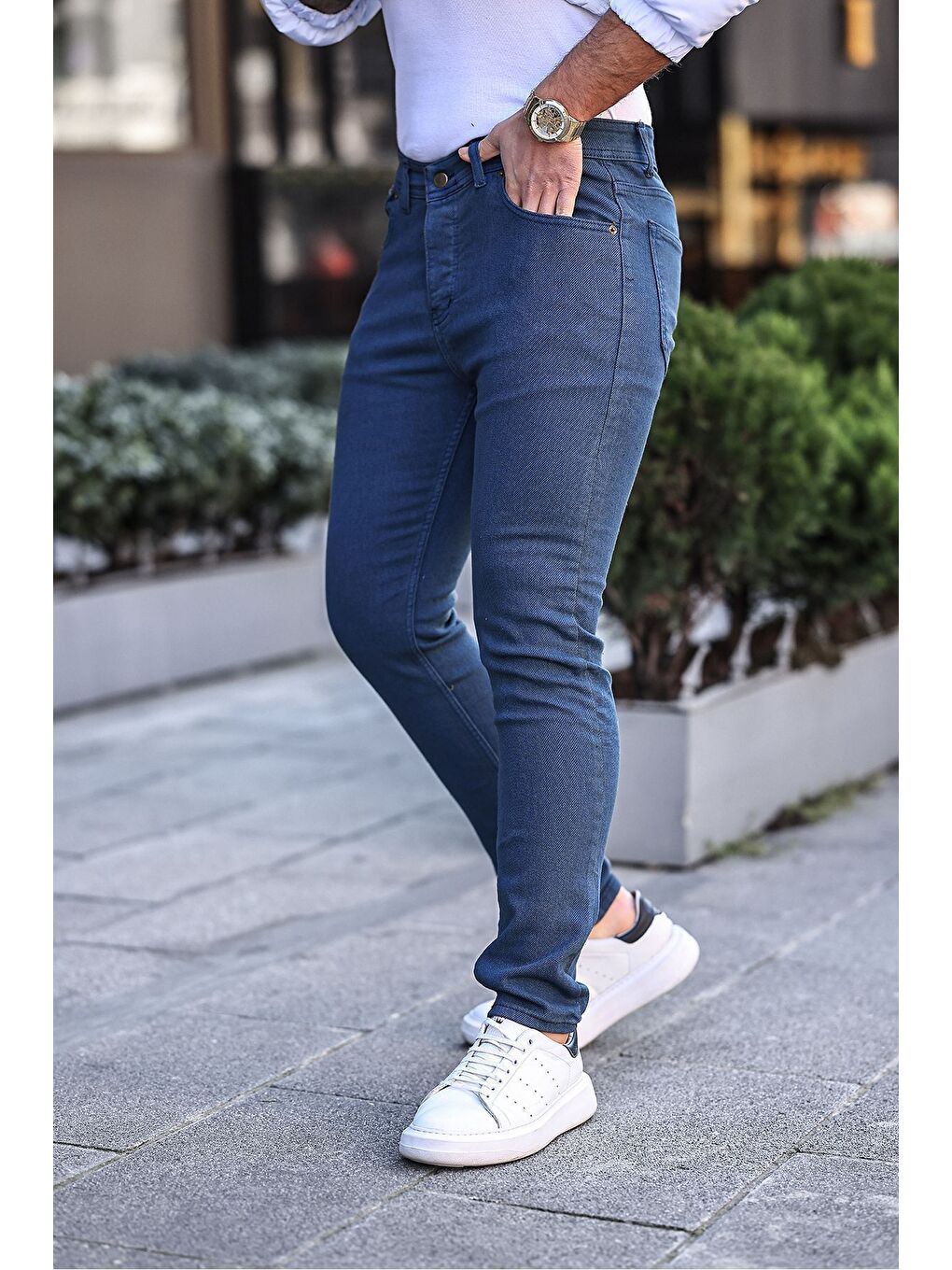 Mavi Slim Fit Elastanlı Erkek Jean Pantolon-3