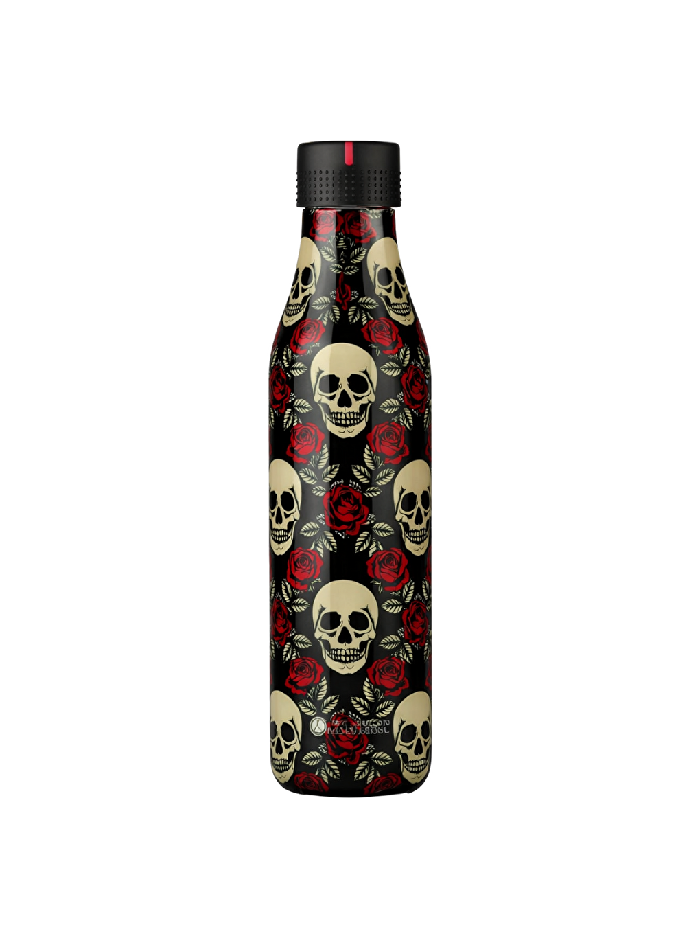 Karışık Isı Yalıtımlı Çelik Termos 500ml Rose and Skull