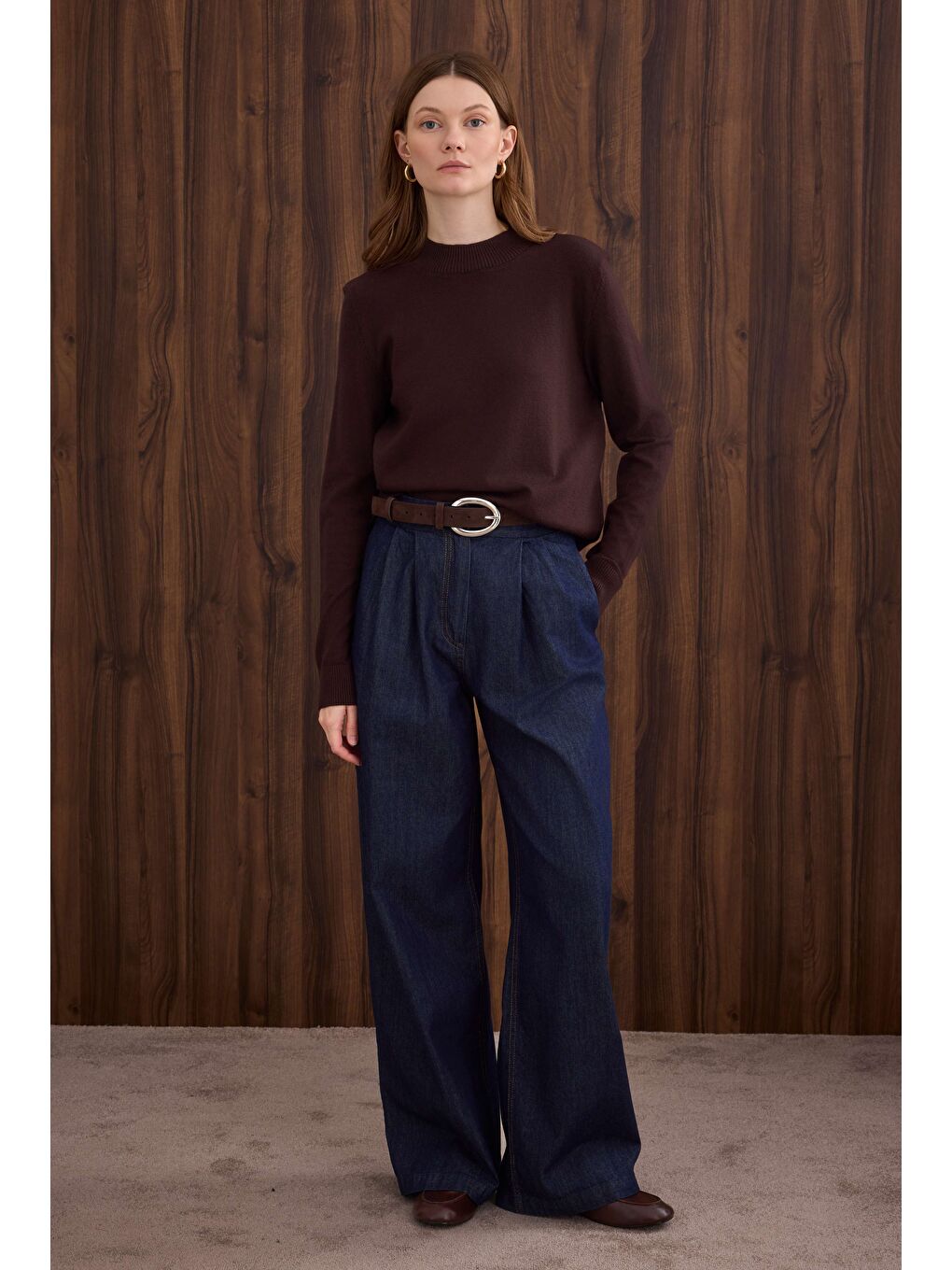 Kahverengi Basic Kazak Kahve-1