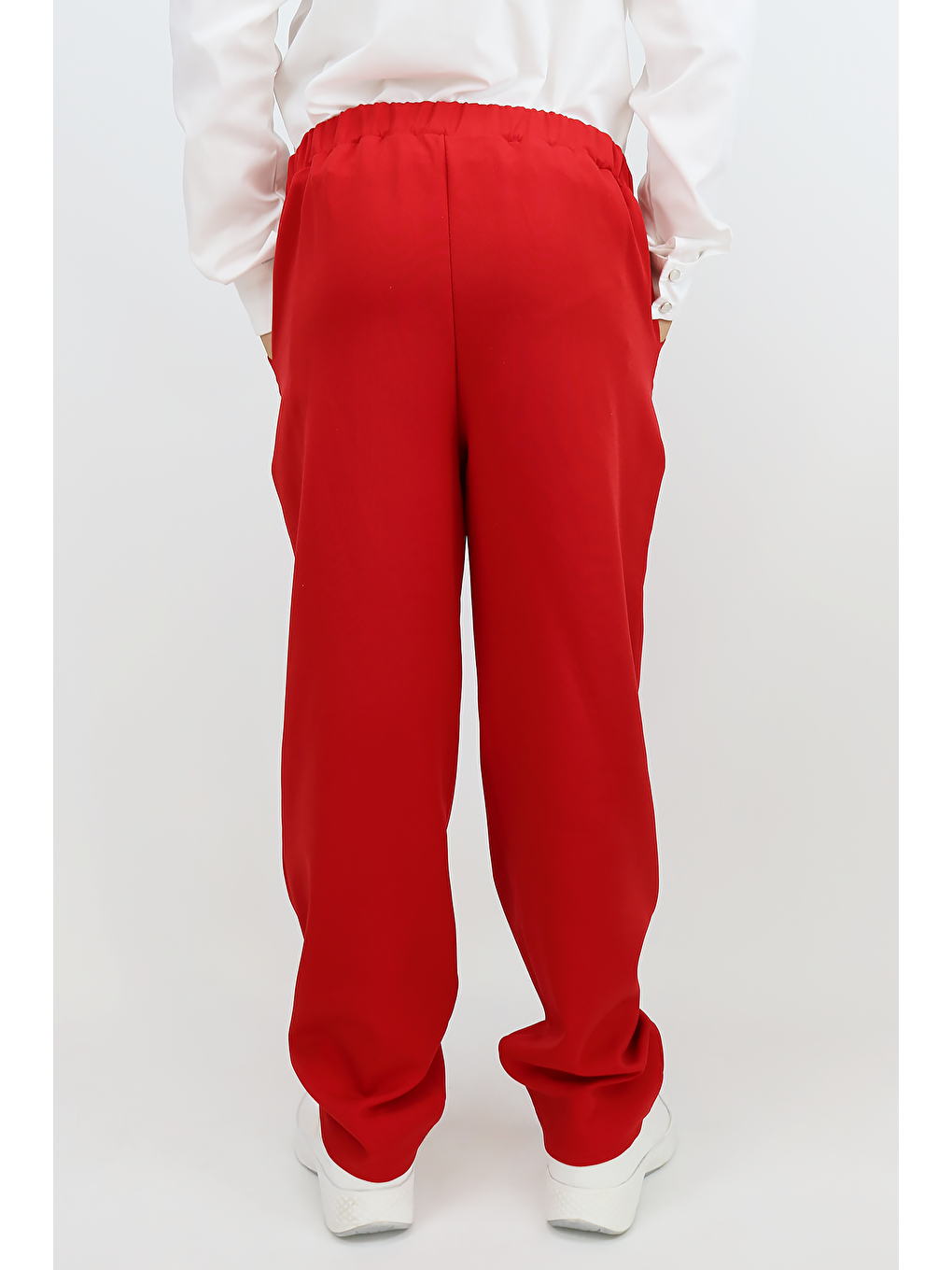 Beyaz Erkek Çocuk Milano Papyonlu Kırmızı Takım 23 Nisan 29 Ekim 10 Kasım 19 Mayıs Gösteri Kıyafetleri-5