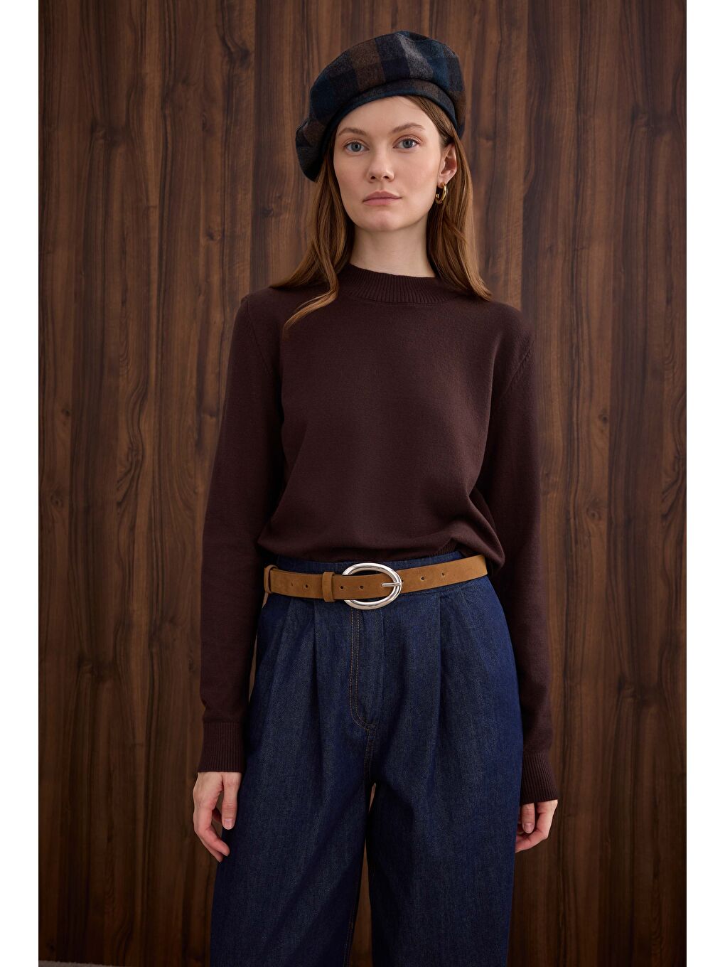 Kahverengi Basic Kazak Kahve-3